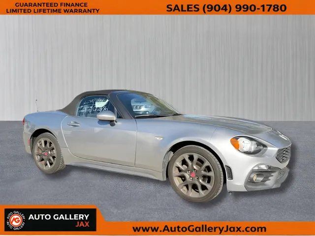 Silver 2017 Fiat 124 Spider Abarth for sale in Jacksonville, FL