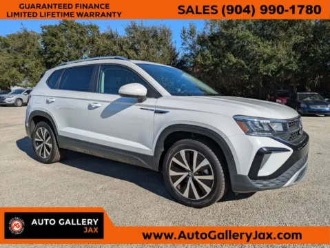 White 2022 Volkswagen Taos 1.5T SE for sale in Jacksonville, FL