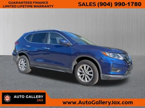 Blue 2018 Nissan Rogue SV for sale in Jacksonville, FL
