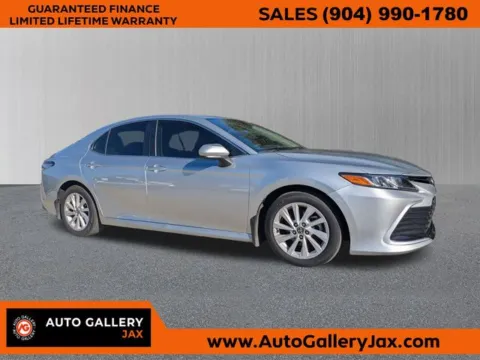 Silver 2022 Toyota Camry LE for sale in Jacksonville, FL