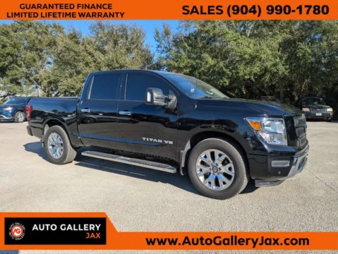 Black 2020 Nissan Titan SV for sale in Jacksonville, FL