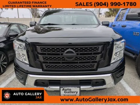 Black 2021 Nissan Titan SV for sale in Jacksonville, FL