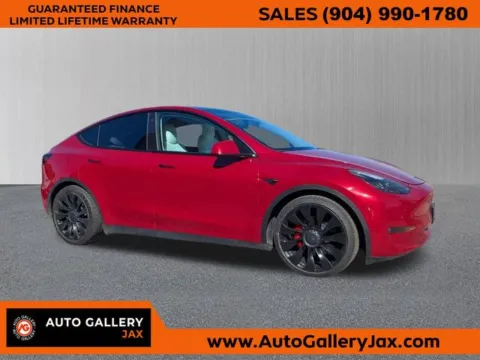 Red 2022 Tesla Model Y Performance for sale in Jacksonville, FL