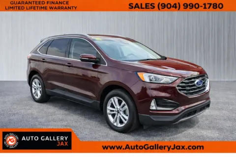 Red 2019 Ford Edge SEL for sale in Jacksonville, FL