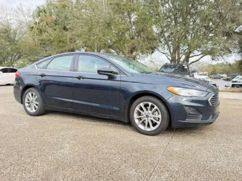 Blue 2020 Ford Fusion SE for sale in Jacksonville, FL
