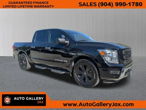 Black 2021 Nissan Titan SV for sale in Jacksonville, FL