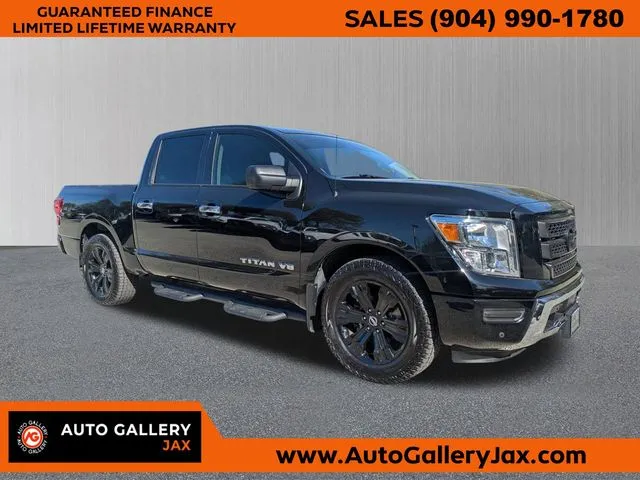 Black 2021 Nissan Titan SV for sale in Jacksonville, FL