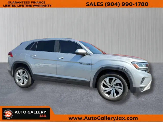 Silver 2020 Volkswagen Atlas Cross Sport 3.6L V6 SEL for sale in Jacksonville, FL