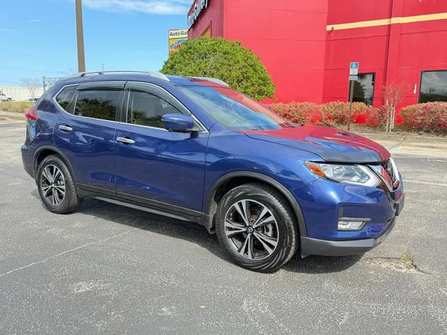 Blue 2019 Nissan Rogue SV for sale in Jacksonville, FL