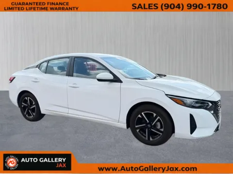 White 2025 Nissan Sentra SV for sale in Jacksonville, FL