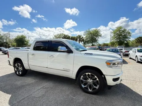White 2019 Ram 1500 Limited for sale in Jacksonville, FL
