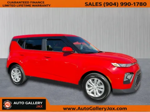 Red 2022 Kia Soul LX for sale in Jacksonville, FL