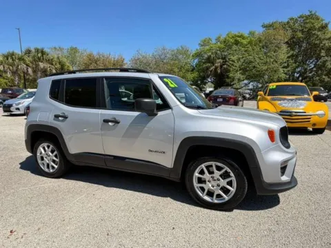 Silver 2021 Jeep Renegade Sport for sale in Jacksonville, FL