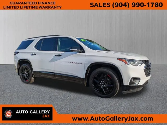 White 2020 Chevrolet Traverse Premier for sale in Jacksonville, FL