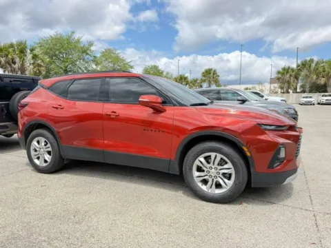 Orange 2022 Chevrolet Blazer LT for sale in Jacksonville, FL