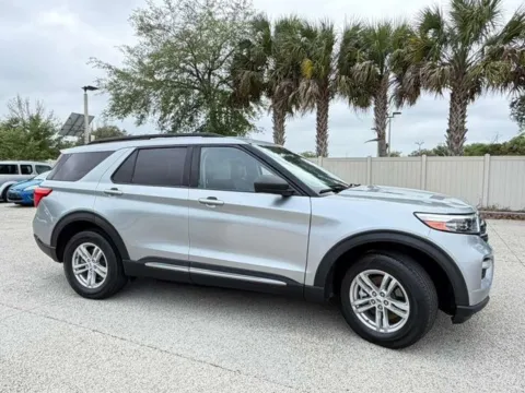 Silver 2022 Ford Explorer XLT for sale in Jacksonville, FL