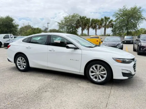 White 2025 Chevrolet Malibu LT for sale in Jacksonville, FL