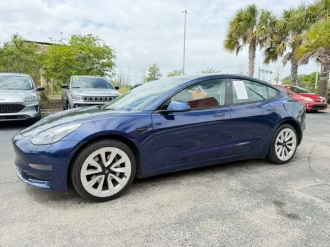 Another view of 2022 Tesla Model 3 for sale in Jacksonville, FL at Auto Gallery Jacksonville