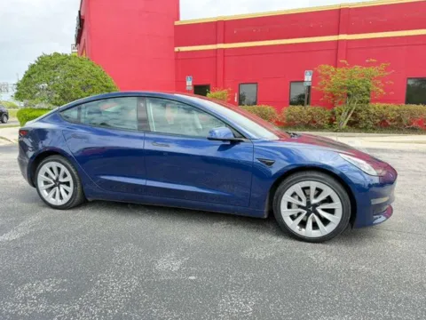 Blue 2022 Tesla Model 3 for sale in Jacksonville, FL