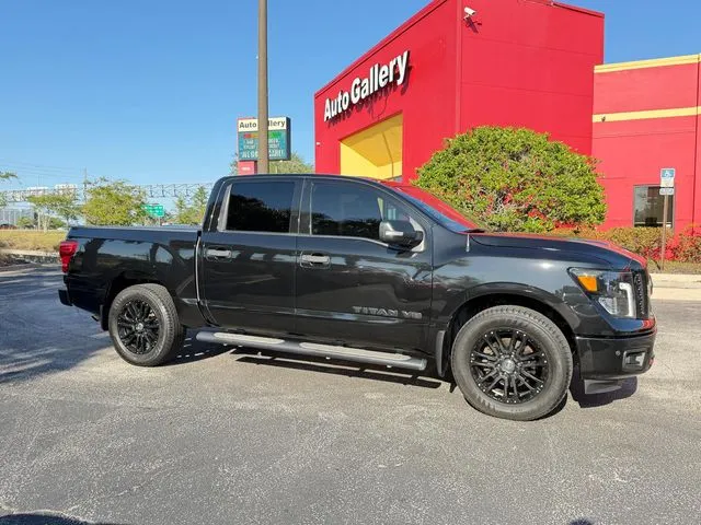 Black 2018 Nissan Titan SV for sale in Jacksonville, FL