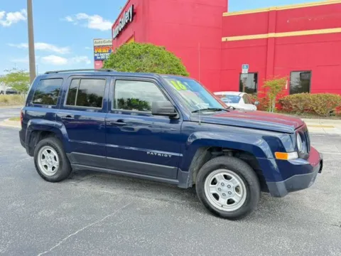 Blue 2016 Jeep Patriot Sport for sale in Jacksonville, FL