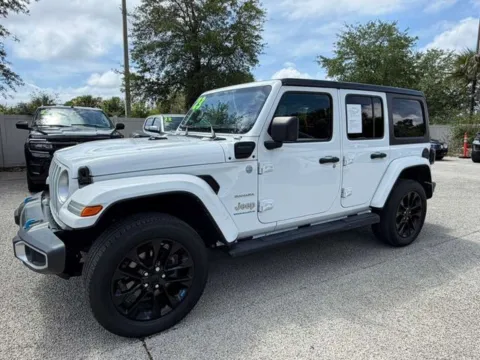 Another view of 2023 Jeep Wrangler Sahara 4xe for sale in Jacksonville, FL at Auto Gallery Jacksonville