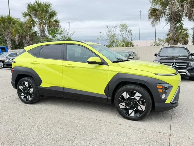 Yellow 2024 Hyundai Kona SEL for sale in Jacksonville, FL