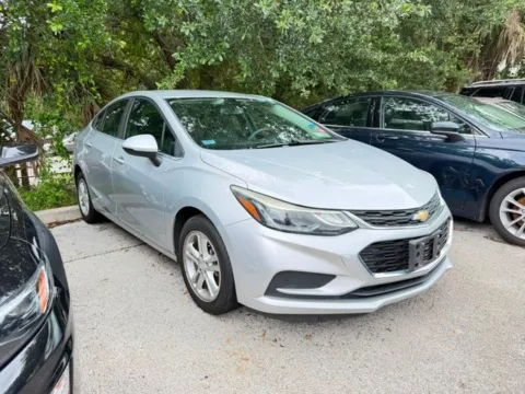 Silver 2018 Chevrolet Cruze LT for sale in Jacksonville, FL
