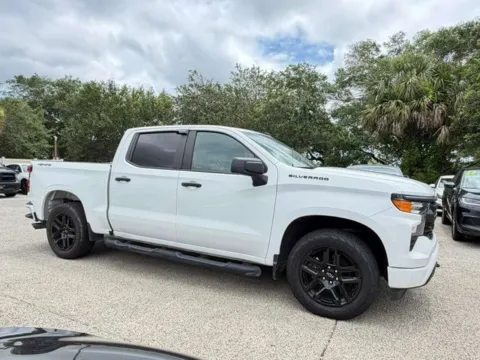 White 2023 Chevrolet Silverado 1500 Custom for sale in Jacksonville, FL