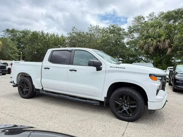 White 2023 Chevrolet Silverado 1500 Custom for sale in Jacksonville, FL
