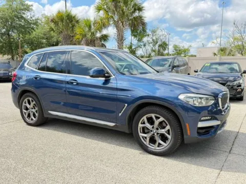 Blue 2021 BMW X3 sDrive30i for sale in Jacksonville, FL