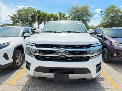 White 2022 Ford Expedition Max Limited for sale in Jacksonville, FL