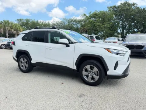 White 2023 Toyota RAV4 XLE for sale in Jacksonville, FL