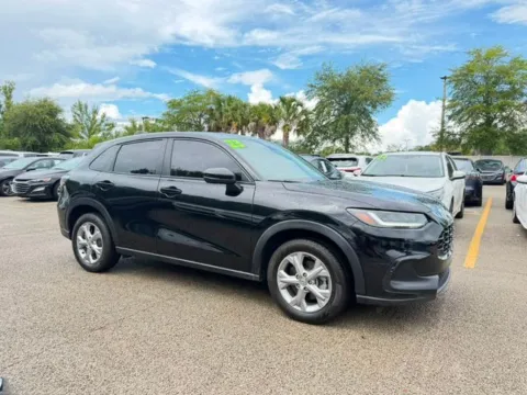 Black 2023 Honda HR-V LX for sale in Jacksonville, FL