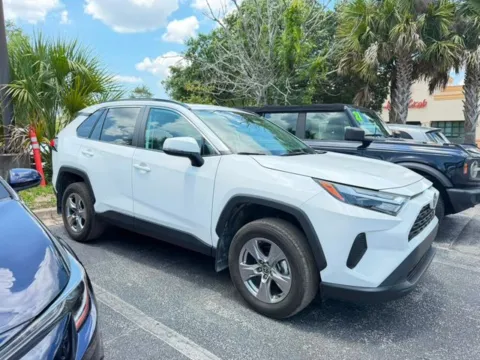 White 2024 Toyota RAV4 XLE for sale in Jacksonville, FL