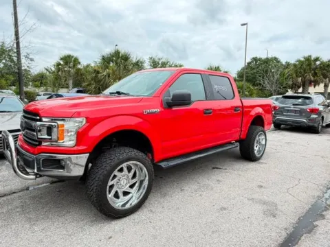 Red 2019 Ford F-150 XLT for sale in Jacksonville, FL