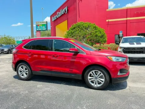 Red 2020 Ford Edge SEL for sale in Jacksonville, FL