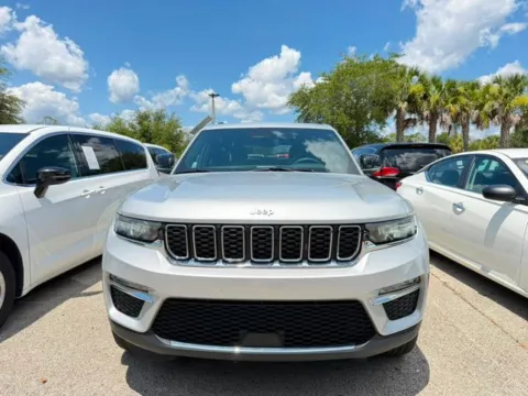 Silver 2024 Jeep Grand Cherokee 4xe for sale in Jacksonville, FL