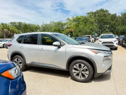 Silver 2022 Nissan Rogue SV for sale in Jacksonville, FL