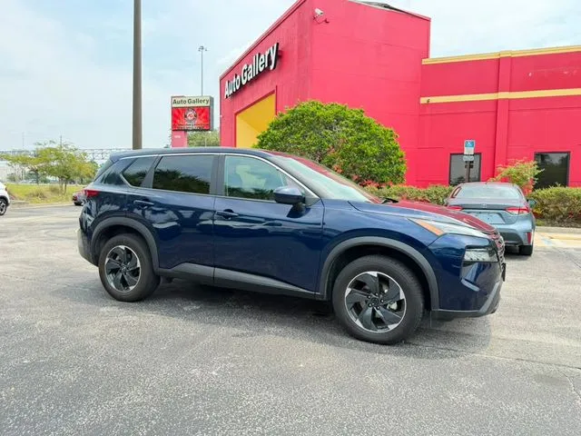 Blue 2024 Nissan Rogue SV for sale in Jacksonville, FL