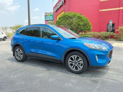 Blue 2021 Ford Escape SEL for sale in Jacksonville, FL