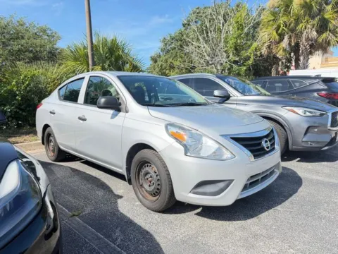Silver 2015 Nissan Versa 1.6 S for sale in Jacksonville, FL