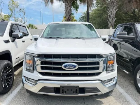 White 2022 Ford F-150 Lariat for sale in Jacksonville, FL