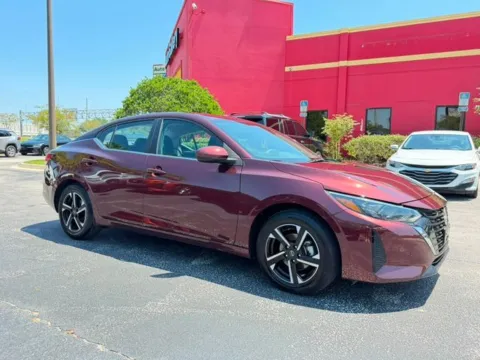 Red 2024 Nissan Sentra SV for sale in Jacksonville, FL