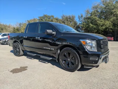 Black 2021 Nissan Titan SV for sale in Jacksonville, FL