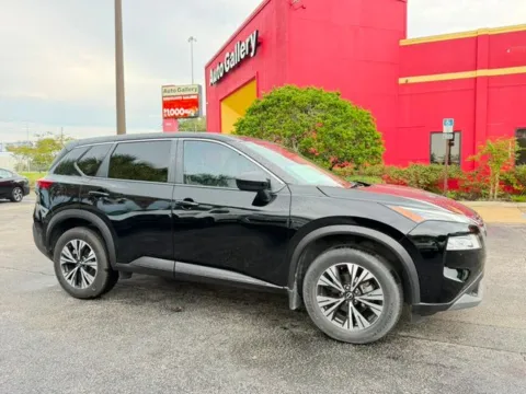 Black 2023 Nissan Rogue SV for sale in Jacksonville, FL