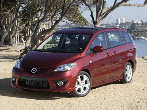 Red 2008 Mazda Mazda5 Grand Touring for sale in Jacksonville, FL