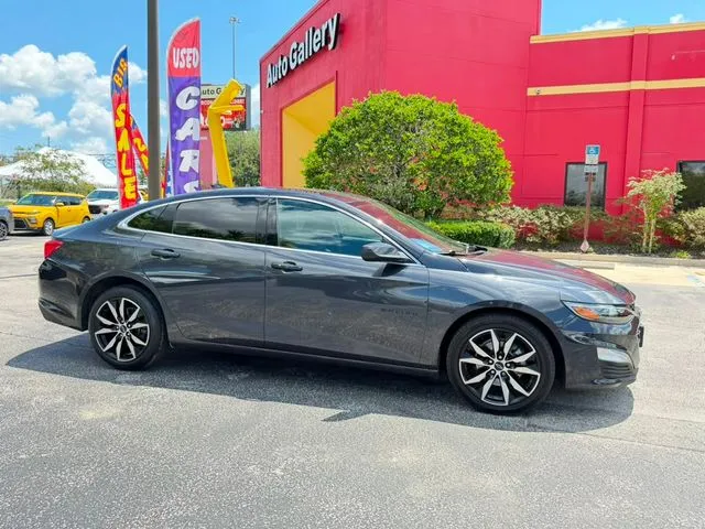 Gray 2022 Chevrolet Malibu RS for sale in Jacksonville, FL
