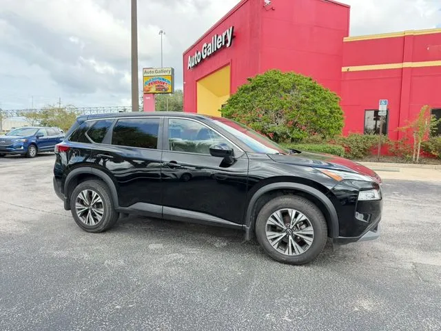 Black 2023 Nissan Rogue SV for sale in Jacksonville, FL