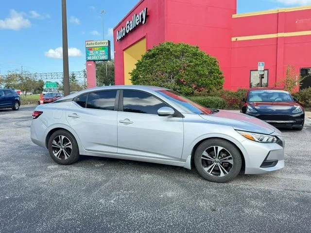 Silver 2020 Nissan Sentra SV for sale in Jacksonville, FL